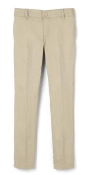 Photo 1 of French Toast Girls' Stretch Twill Skinny Leg Pant, 12 Skinny