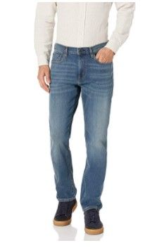 Photo 1 of Amazon Essentials Men's Athletic-Fit Stretch Jean, 32 x 29