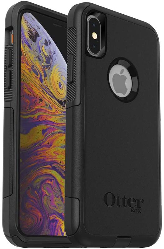Photo 1 of OtterBox COMMUTER SERIES Case for iPhone Xs & iPhone X - Retail Packaging - BLACK