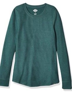 Photo 1 of Dickies Women's Long Sleeve Crew Neck Thermal Shirt, MEdium