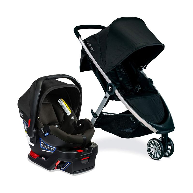 Photo 1 of Britax B-Lively and B-Safe Gen2 Travel System, Eclipse Black SafeWash