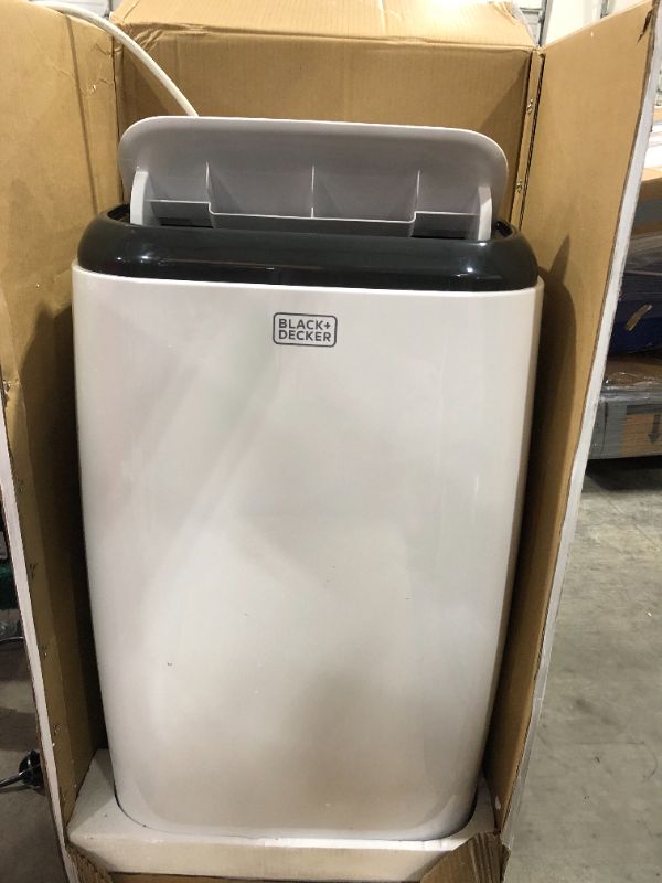 Photo 3 of BLACK+DECKER BPP05WTB Portable Air Conditioner with Remote Control, 5,000 BTU SACC/CEC (8,000 BTU ASHRAE), White
