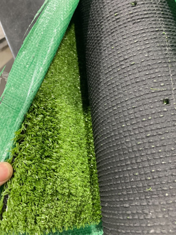 Photo 3 of iCustomRug Thick Turf Rugs and Runners 5' X 8' Pet Friendly Artificial Grass Shag | Available in 48 Different Sizes with Bound Pre-Finished Edges
