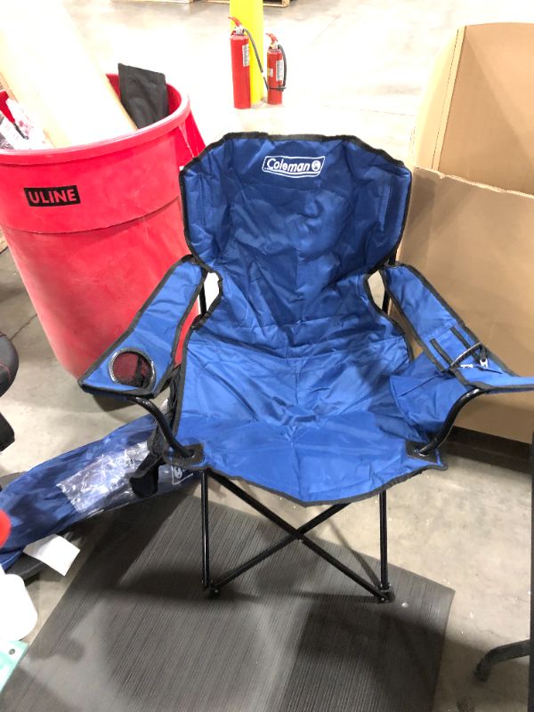 Photo 2 of Coleman Camping Chair with Built-in 4 Can Cooler