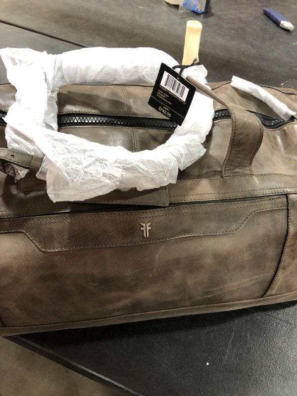 Photo 5 of FRYE
Holden Leather Garment Duffle Bag In Dark Grey