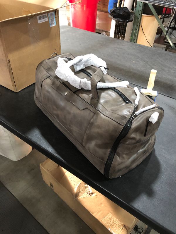Photo 3 of FRYE
Holden Leather Garment Duffle Bag In Dark Grey
