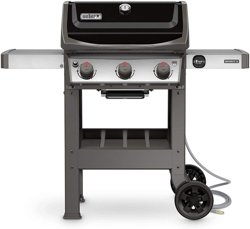 Photo 1 of Weber 49010001 Spirit II E-310 3-Burner Natural Gas Grill, Black