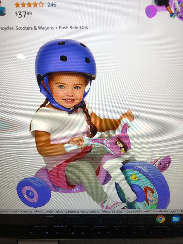 Photo 1 of Disney Princess Heart Strong 10" Fly Wheels Junior Cruiser Ride-On - Pink
