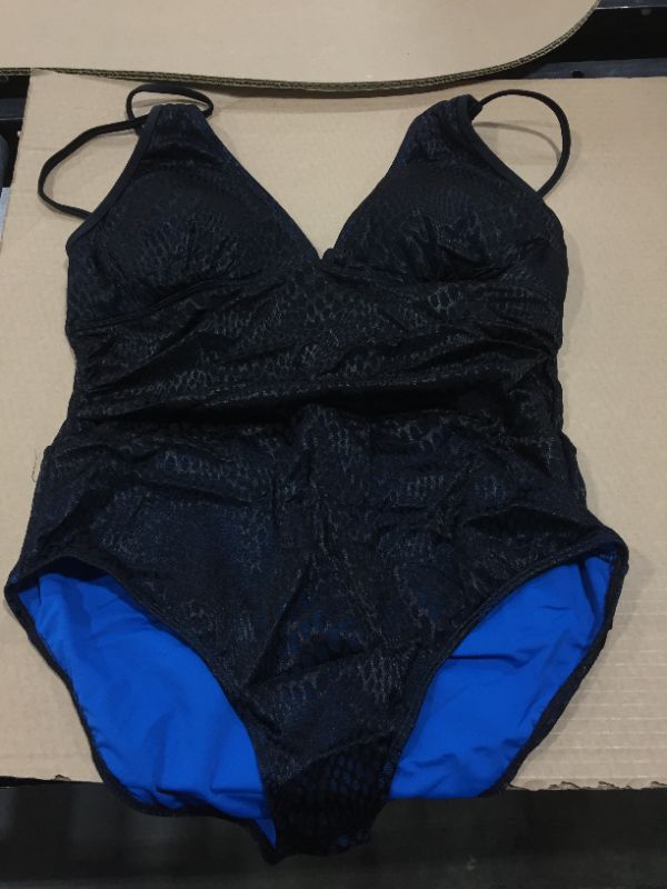 Photo 2 of Black and Blue bathing suit (L)