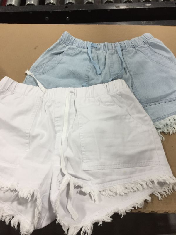 Photo 1 of 2 pack of denim shorts (M)