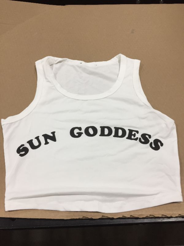 Photo 2 of "sun goddess" crop top (S)