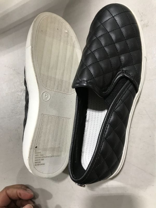 Photo 4 of BLACK SLIP ON SHOES (Black)
Size 6