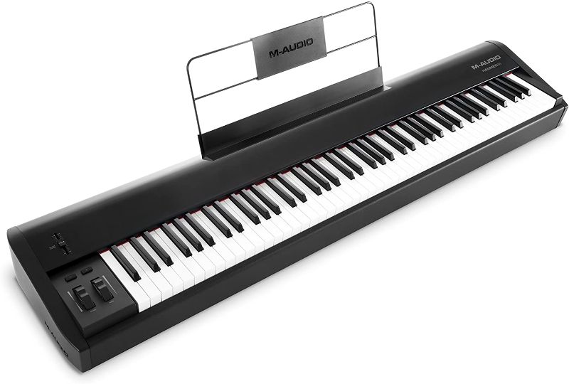 Photo 1 of M-Audio Hammer 88 | Premium 88-Key Hammer-Action USB/MIDI Keyboard Controller Including A Studio Grade Software Suite
