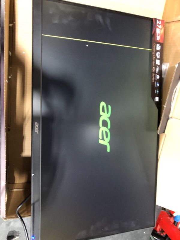 Photo 3 of Acer® KG1 27" FHD Refurbished Monitor, VESA® Mount, KG271 Cbmidpx