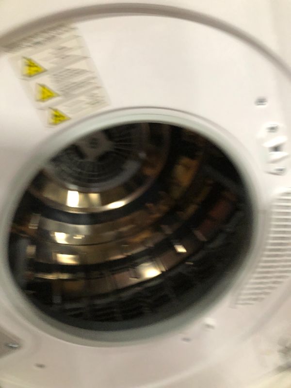 Photo 4 of 3.5 cu. ft. Capacity White Electric Dryer