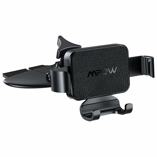 Photo 1 of Mpow Car Phone Mount, Gravity Car Mount, Auto Lock and Auto Release CD Slot Phone Holder, One-Handed Operation Car Phone Holder Compatible with iPhone12 11 Pro Xs Max XR Galaxy S10 S10+ S10e S9 ect.