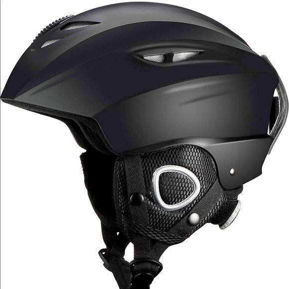 Photo 1 of Generic Large Ski Helmet, Snowboard Helmet, Climate Control Venting, Dial Fit, Goggles Compatible, Removable Fleece Liner and Ear Pads, Safety-Certified Snow Helmet for Men & Women