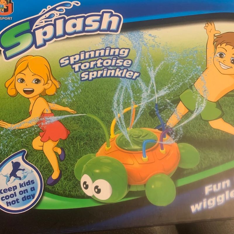 Photo 1 of 
Kids Splash Spinning Tortoise Sprinkler (NEW)

