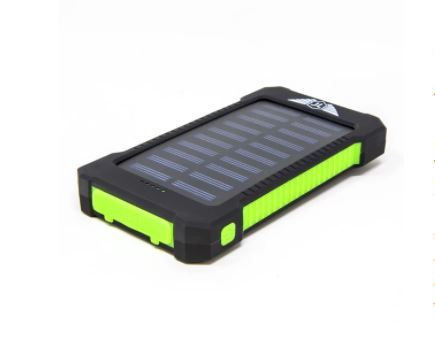 Photo 1 of 10,000mAH Waterproof / Shockproof Solar Dual-USB Charger and LED Light Stealth Angel Survival