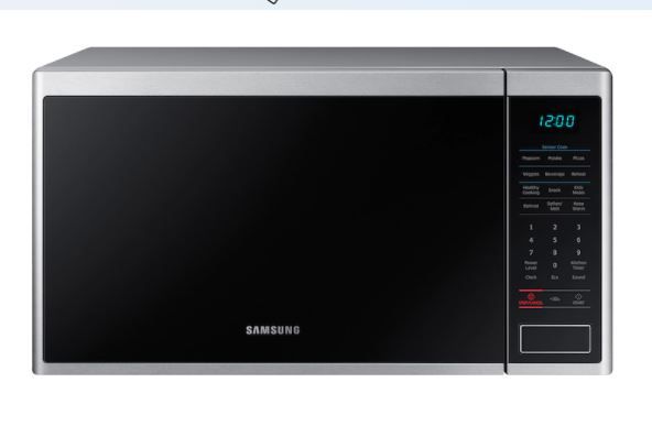 Photo 1 of 1.4 cu. ft. Countertop Microwave with Sensor Cooking in Stainless Steel
