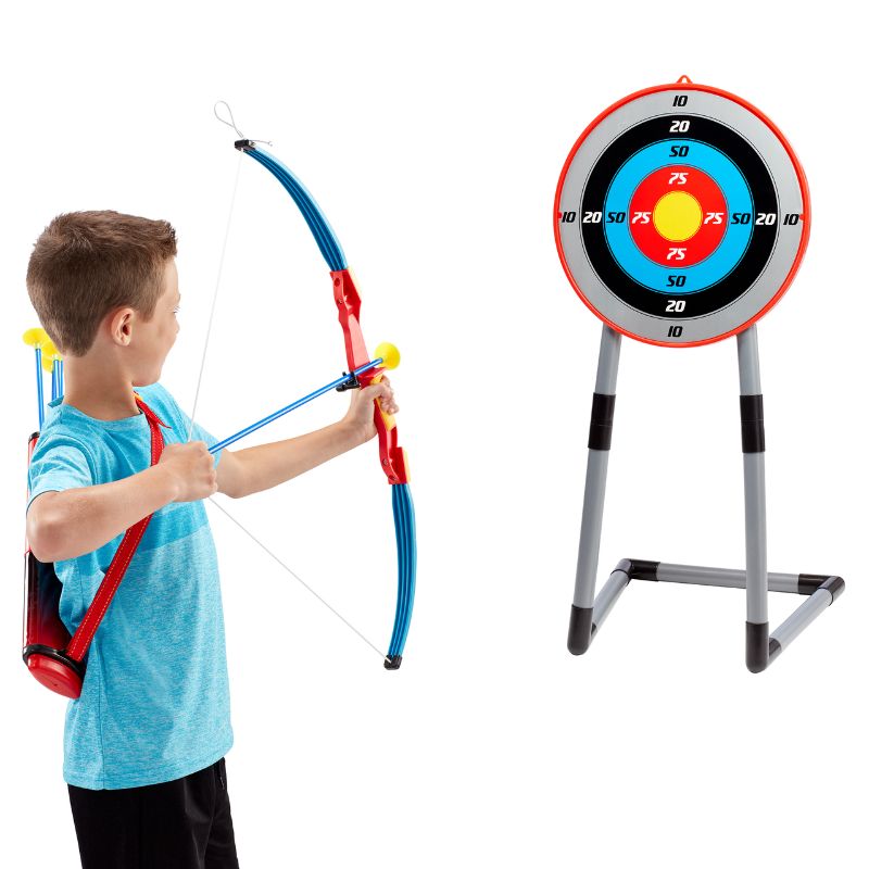 Photo 1 of NSG Deluxe Archery Set Grey/Blue/Red
