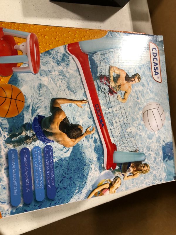Photo 1 of cd water water volleyball game set 
