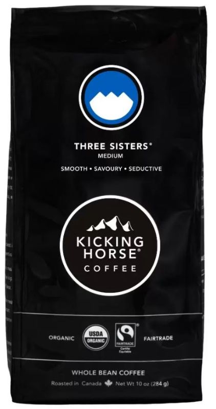 Photo 1 of 2 Pack Starbucks Medium Roast Ground Coffee — Pike Place Roast — 100% Arabica & Kicking Horse Coffee, Three Sisters, Medium Roast, Whole Bean Coffee, 10 oz