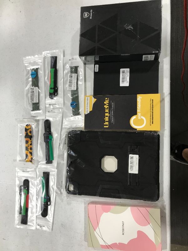 Photo 1 of 12 pack of 7 watch bands and 5 iPad and cellphone accessories 