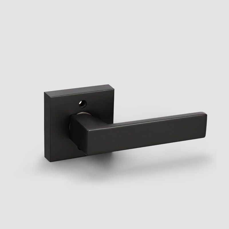 Photo 1 of 1 pc Probico Door Lever Non Turning Black Matte 6.1 in Stainless Steel DL01BKDM-N
