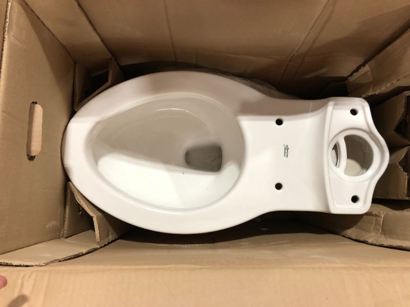 Photo 1 of American Standard 3378128ST.020 1.28 GPF White Elongated Cadet 3 Right Height Toilet 2 Go