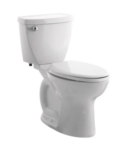 Photo 1 of American Standard 3378128ST.020 1.28 GPF White Elongated Cadet 3 Right Height Toilet 2 Go