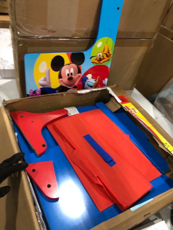 Photo 2 of Delta Children Chair Desk with Storage Bin, Disney Mickey Mouse
