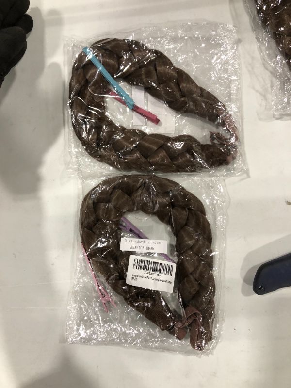 Photo 1 of 2 PACK BRAIDED HEAD BAND
BROWN