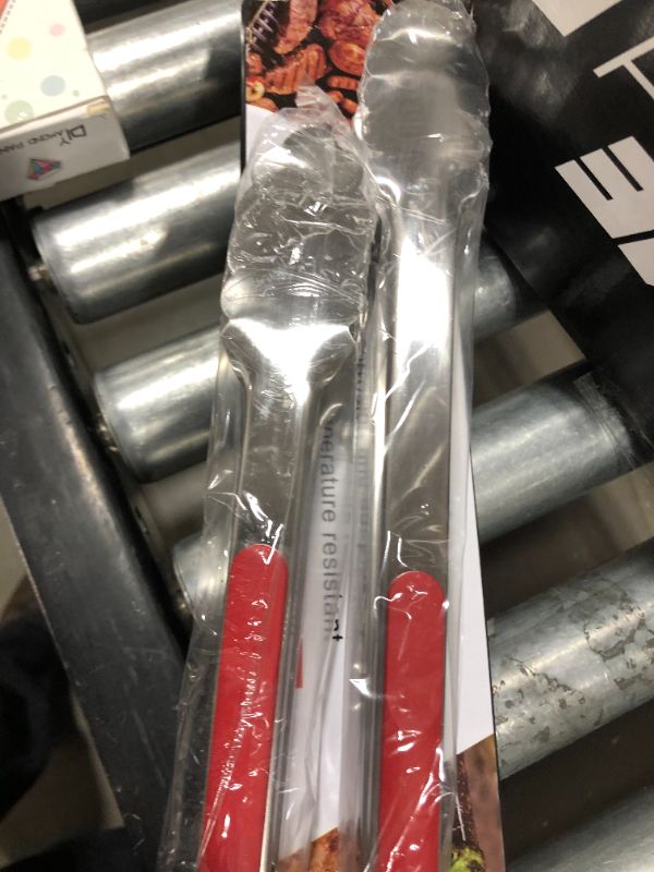 Photo 1 of 2pk of Stainless BBQ Tongs
