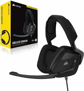 Photo 1 of Corsair VOID ELITE SURROUND Premium Gaming Headset — Carbon (CA-9011205-NA)
