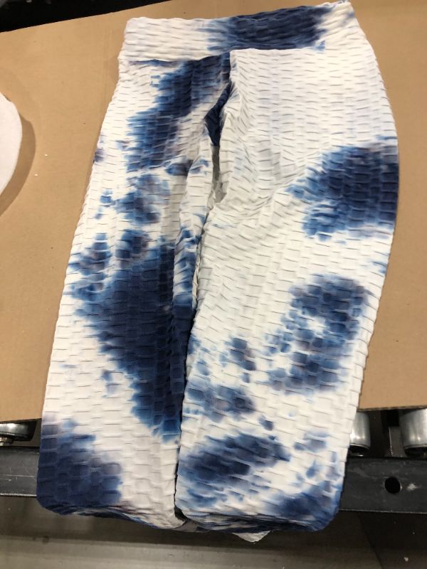 Photo 1 of Women's Ribbed Tie Dye Yoga Pants (size 8)