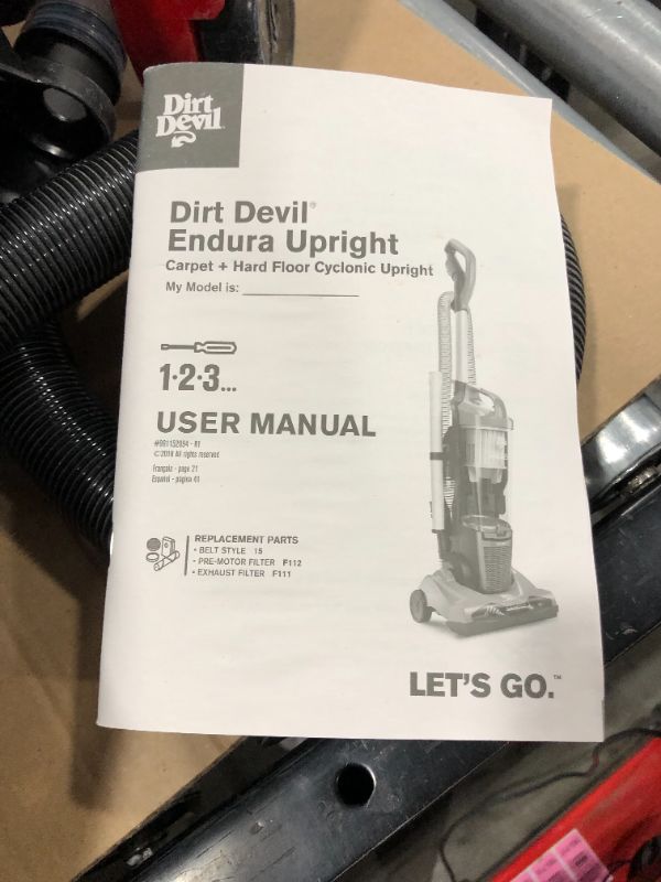 Photo 2 of Endura Reach Bagless Upright Vacuum Cleaner