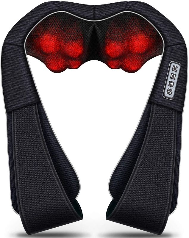 Photo 2 of 2pk | Shiatsu Neck and Back Massager with Heat , VIKTOR JURGEN Deep Tissue Kneading Sports Recovery Massagers for Neck, Back, Shoulders, Foot , Relaxation Gifts...
