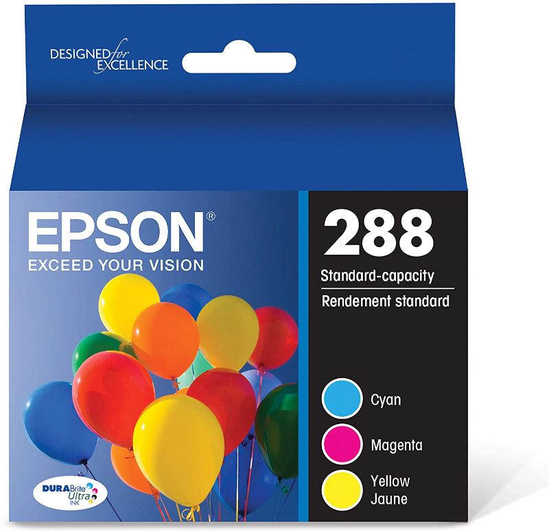 Photo 1 of Epson 288 Combo Pack - 4-pack - Black Yellow Cyan Magenta - Original -
