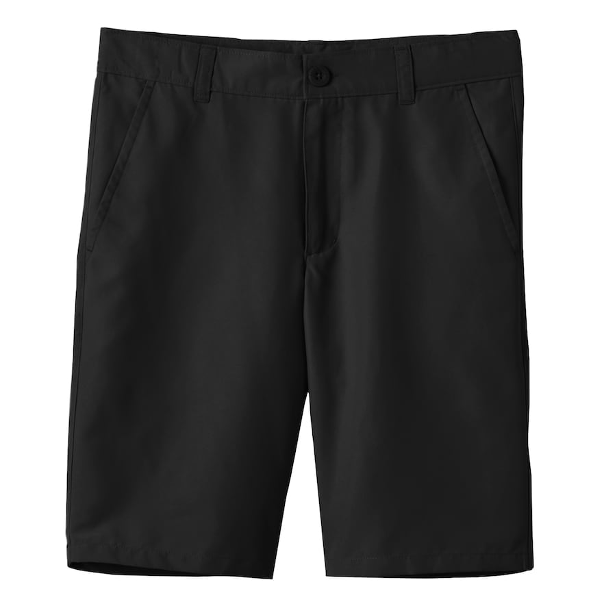 Photo 1 of Boys Husky Chaps School Uniform Performance Shorts, Boy's, Size: 12, Black
