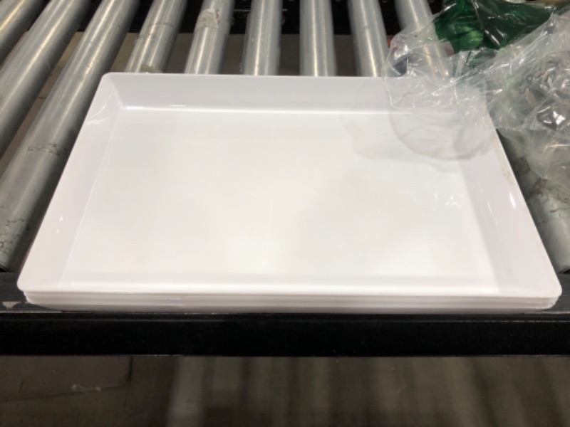 Photo 1 of 3pk White Trays 15x10 