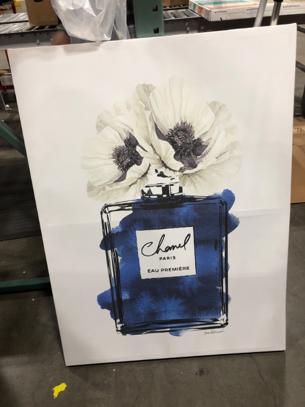 Photo 1 of Chanel Perfume Canvas Painting 30x40"