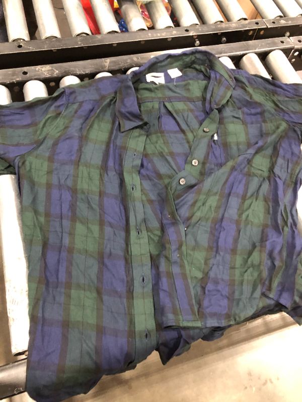 Photo 1 of LEVIS Boyfriend Fit LG size Checkered Flannel