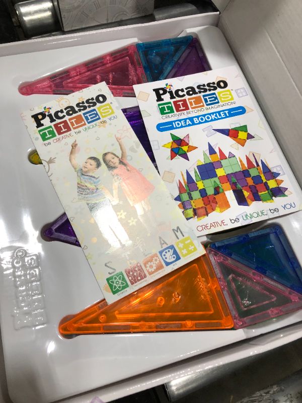 Photo 2 of 6pc Picasso Tiles Play Math Kit