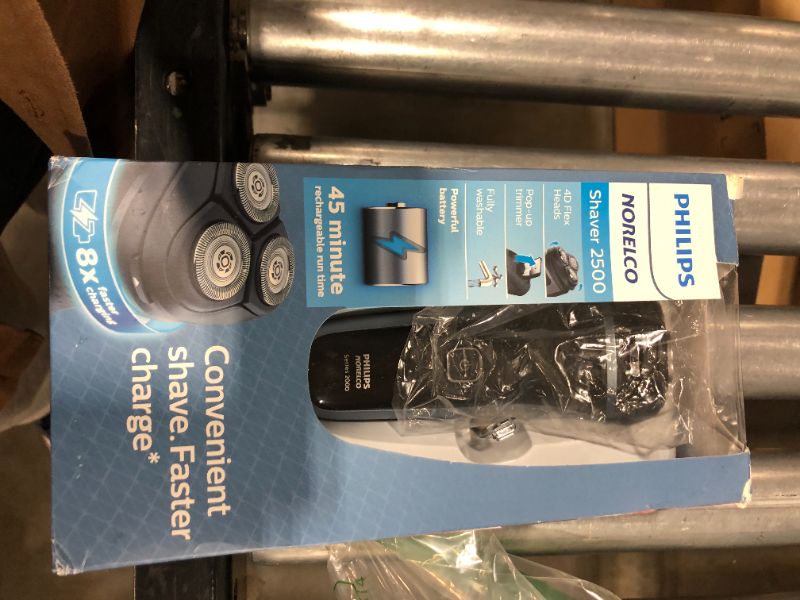 Photo 1 of Philips Norelco Shaver 2300 Rechargeable Electric Shaver with PopUp Trimmer, Black, 1 Count, S1211/81
