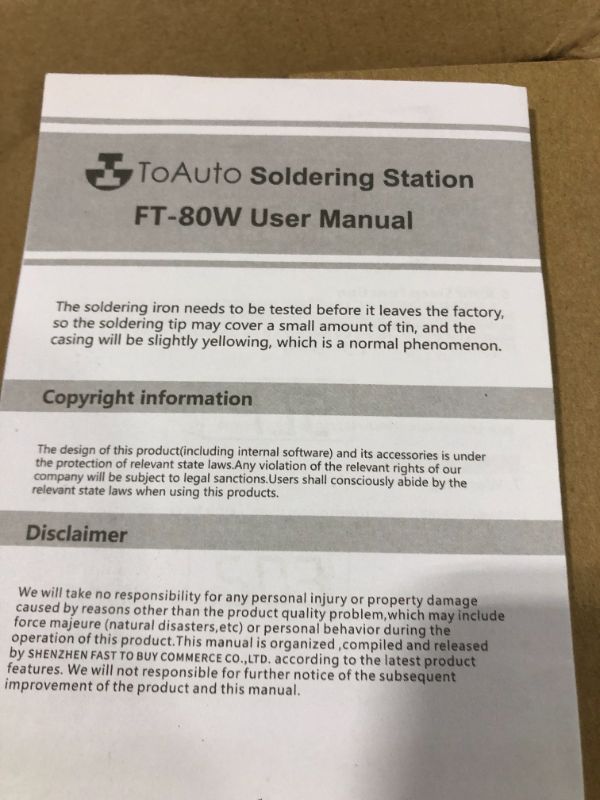 Photo 4 of 3 in 1 Soldering Kit