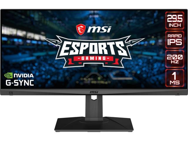 Photo 1 of 29.5 in. 200Hz Optix MAG301RF Full HD 1920 X 1080 SS IPS 1ms DisplayPort HDMI Tilt Swivel Height Adjust VESA G-Sync Compatible Gaming Monitor
