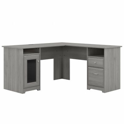 Photo 1 of BOX 1 OF 2 ONLY!! Bush Furniture Cabot L Shape Desk, Modern Gray
