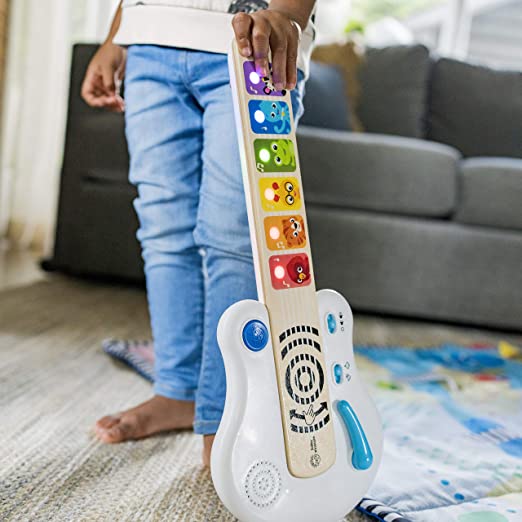 Photo 1 of Baby Einstein Strum Along Songs Magic Touch Musical Wooden Electronic Guitar Toy, 12 Months and Up
