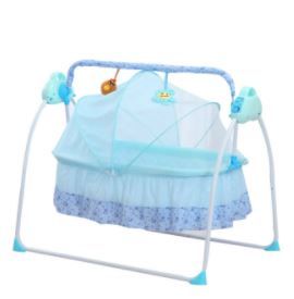 Photo 1 of ETHEDEAL Baby Cradle Swing 3 Speed Electric Stand Crib Auto Rocking Chair Bed with Remote Control for 0-18 Months Babies
